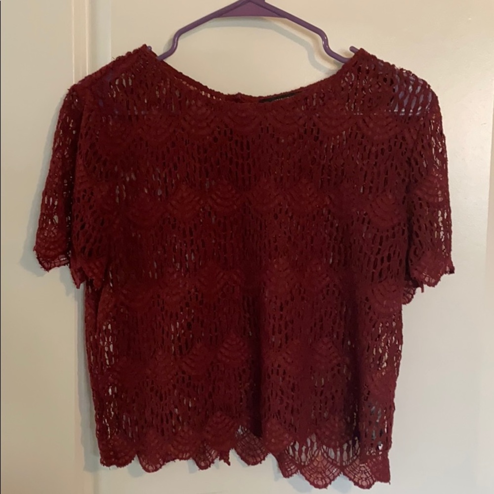 Fovever 21 see through top
